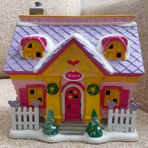 Department 56 Mickey's Christmas Village Minnie's House Collectible Figurine